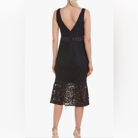 NWT Bardot Women's Fiona Trumpet Dress - Twilight - 4 - Picture 3 of 9